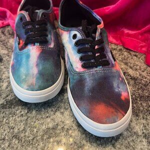 Vans Authentic Lo Pro sneakers "Cosmic Galaxy" print slim men 6.5 - Women 8